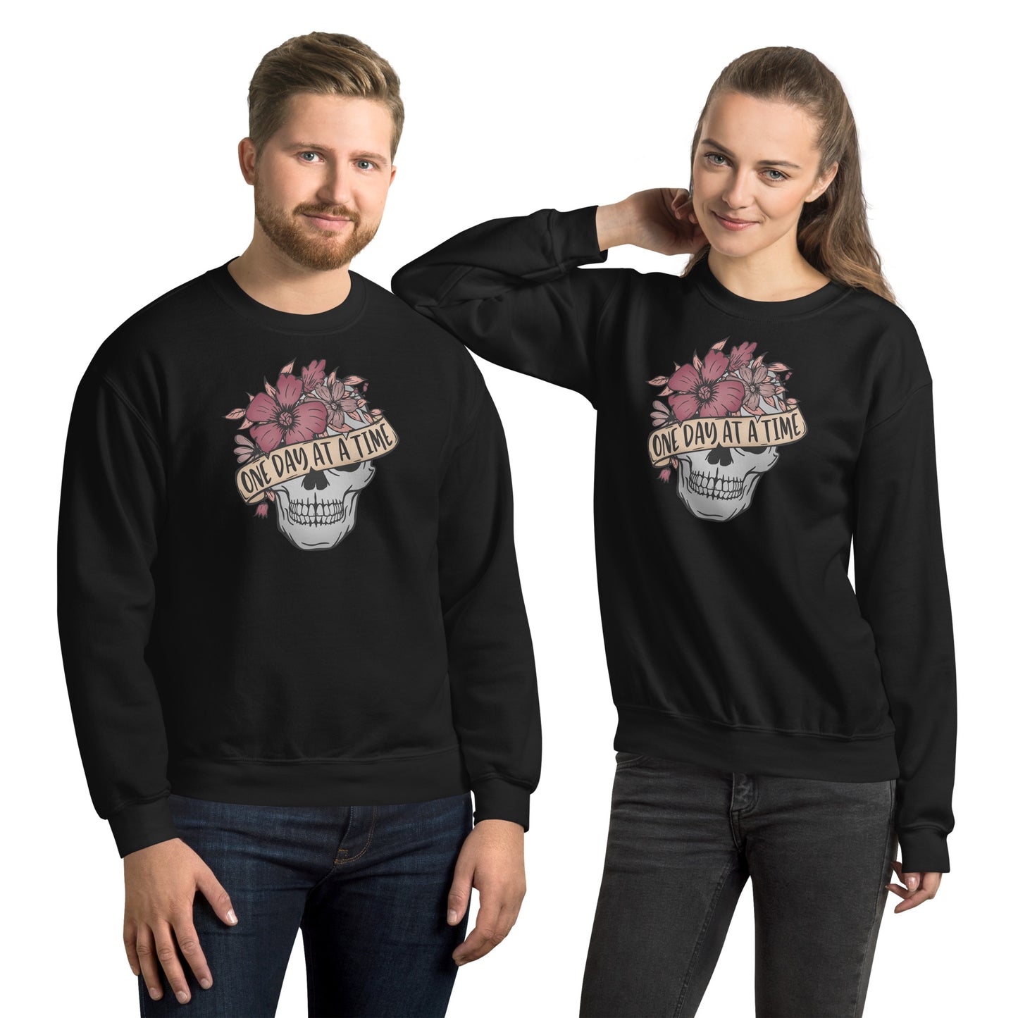 One Day At A Time Unisex Jumper