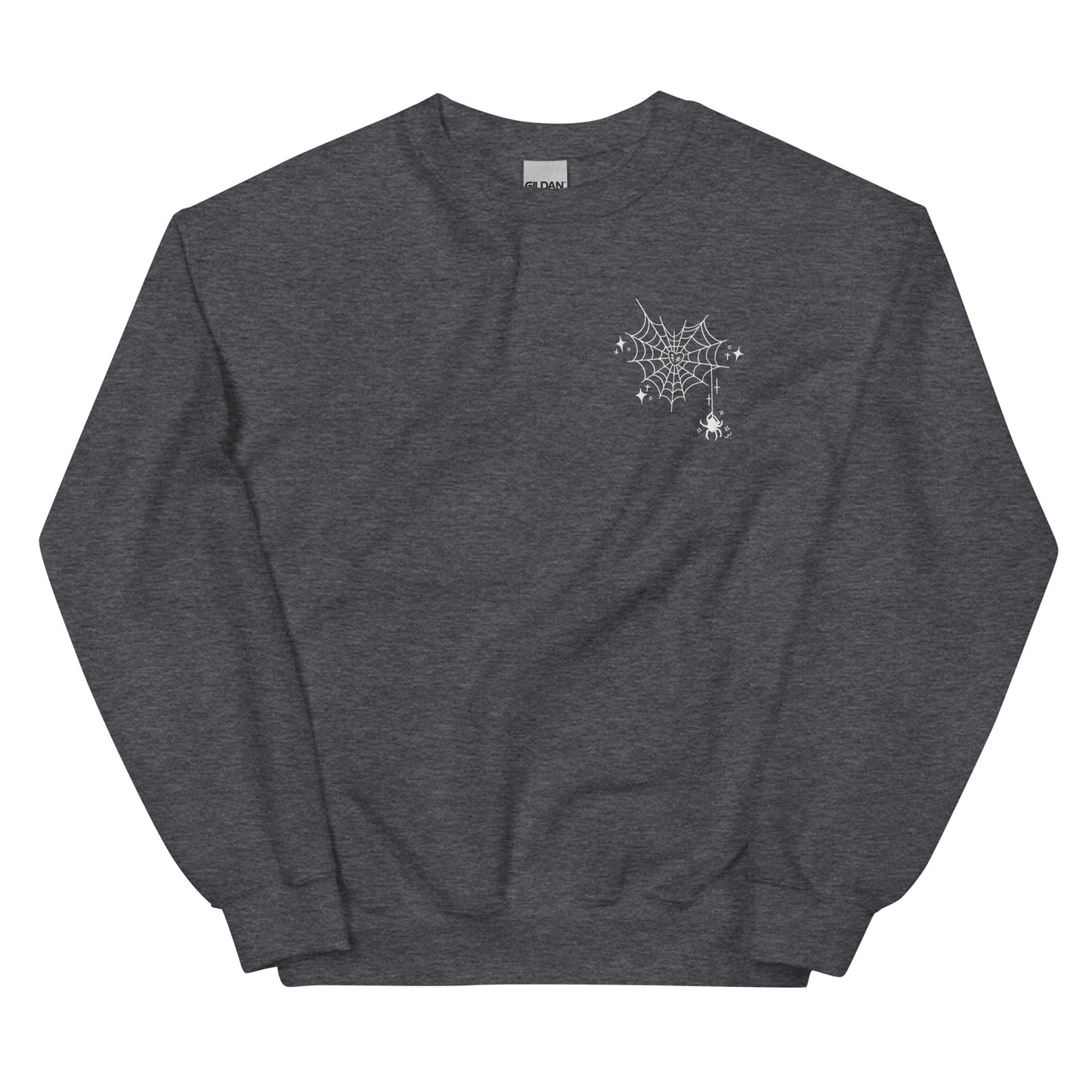 Spider Heart Unisex Pocket Style Jumper