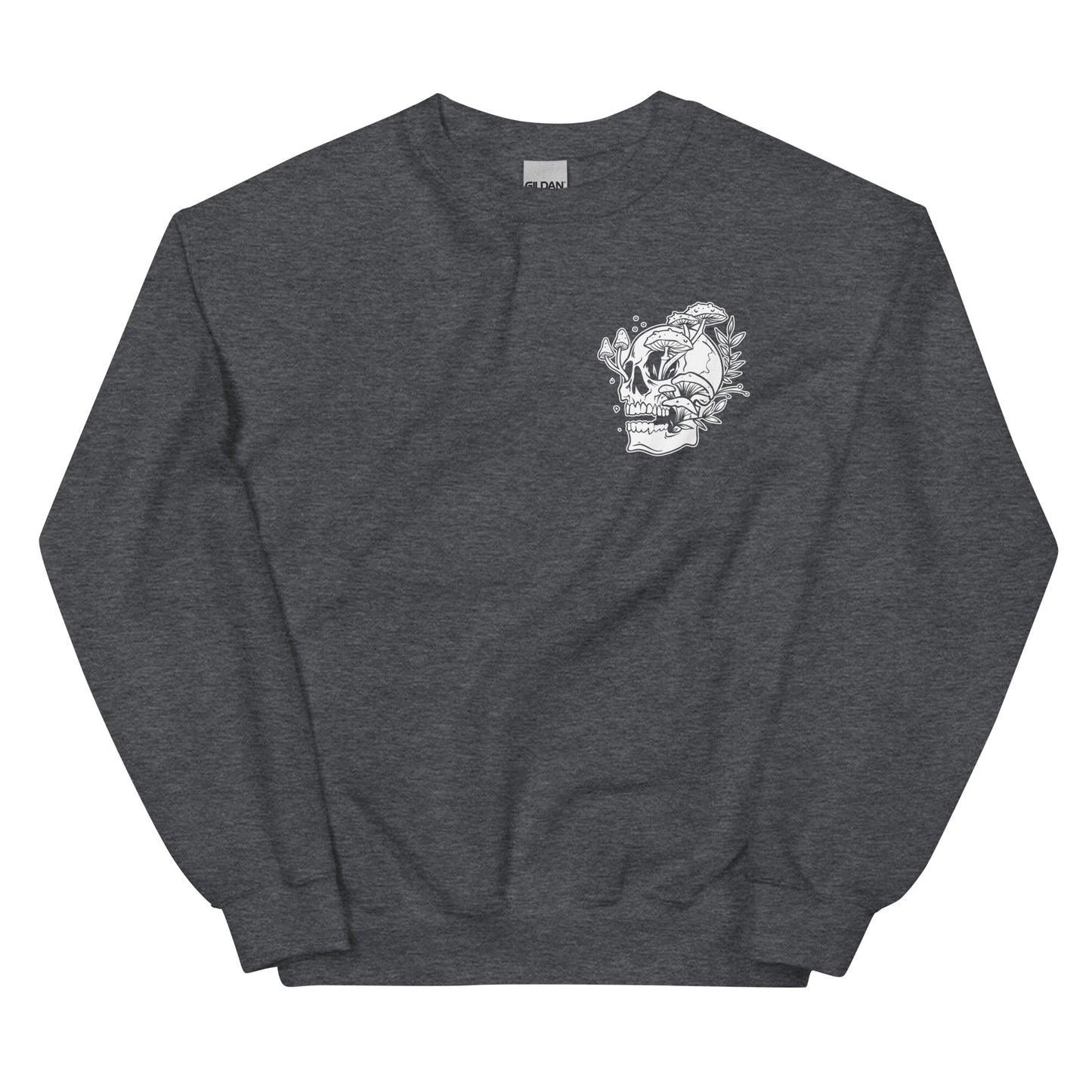 Mushroom Skull Unisex Pocket Style Jumper