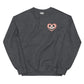 Pumpkin Heart Unisex Pocket Style Jumper