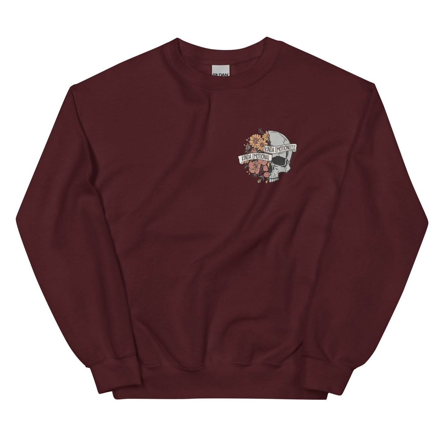 Kinda Emotional, Kinda Emotionless Unisex Pocket Style Jumper