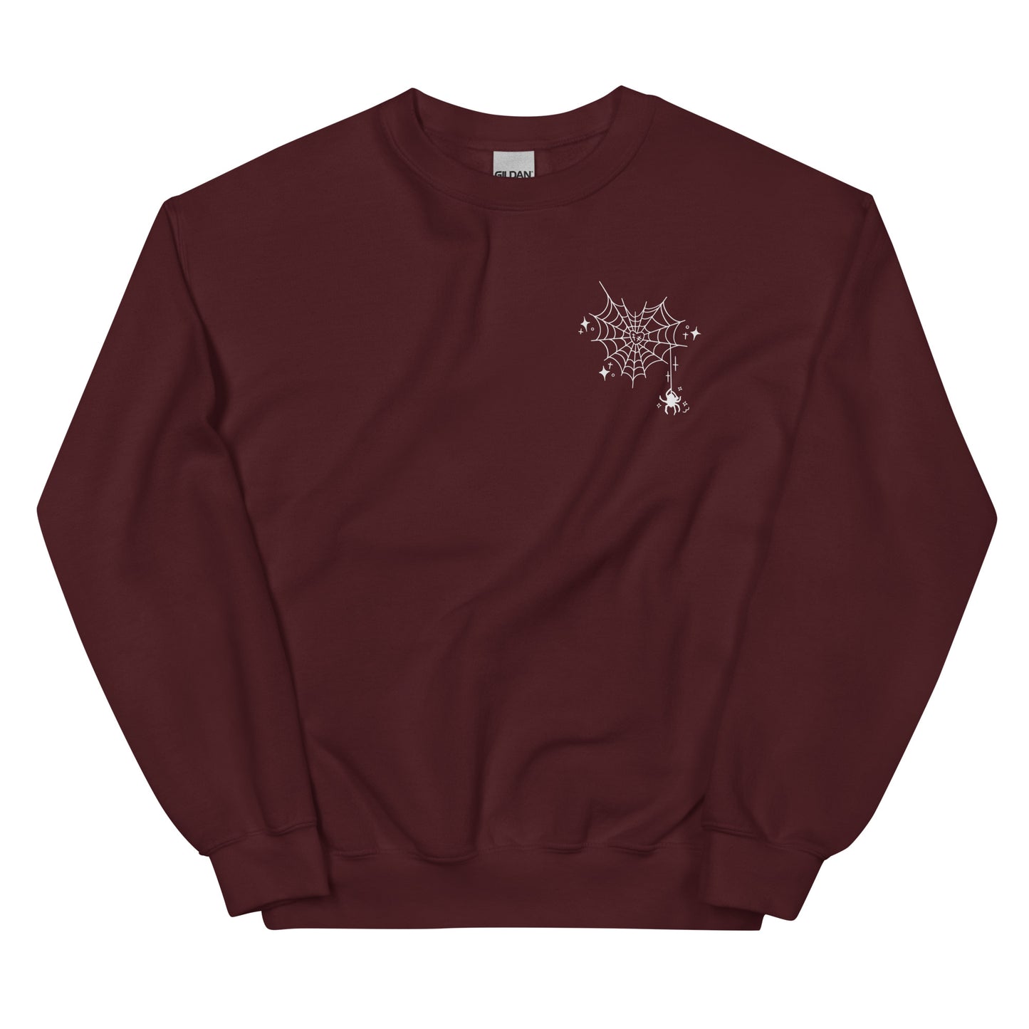 Spider Heart Unisex Pocket Style Jumper