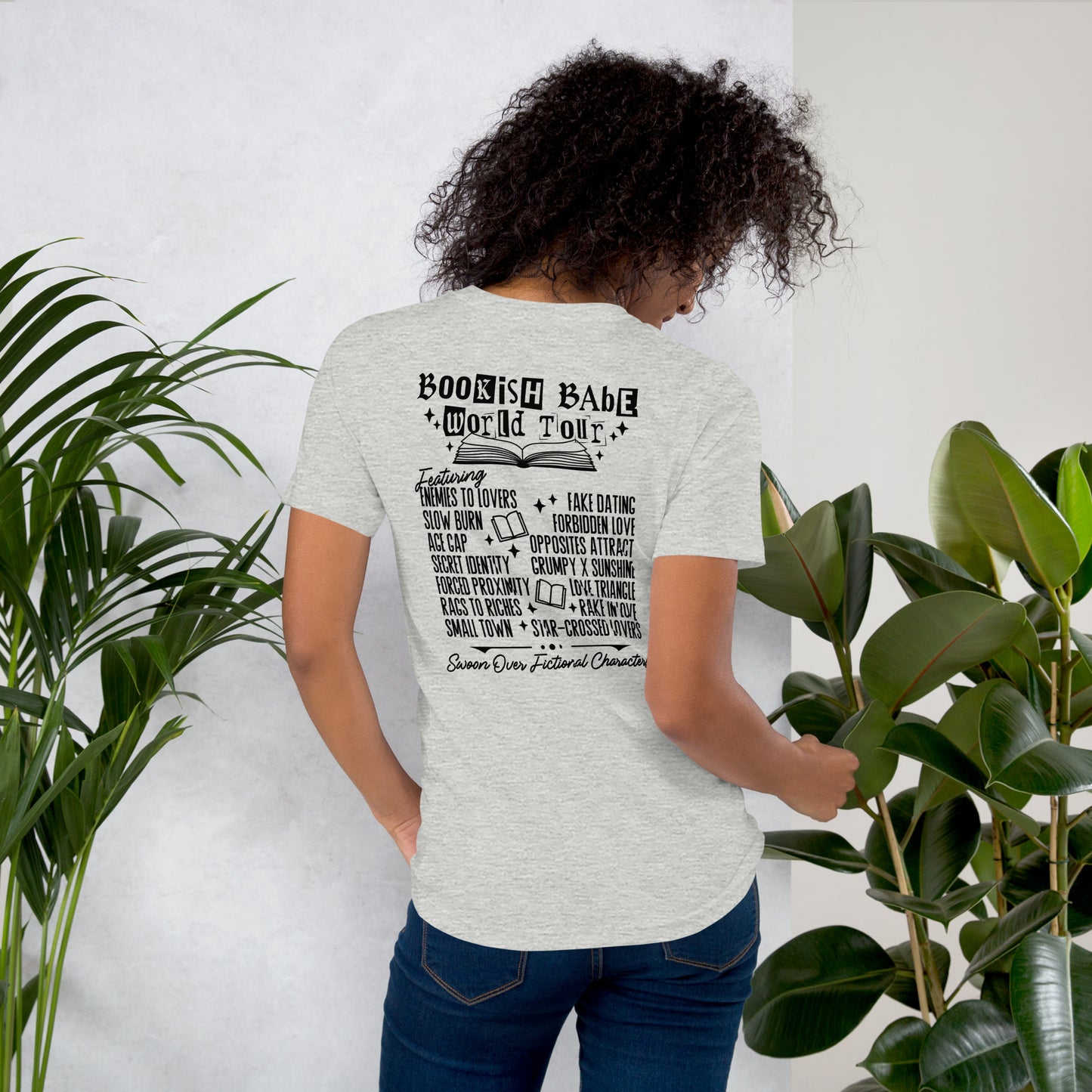 Bookish Babe World Tour Unisex T-shirt