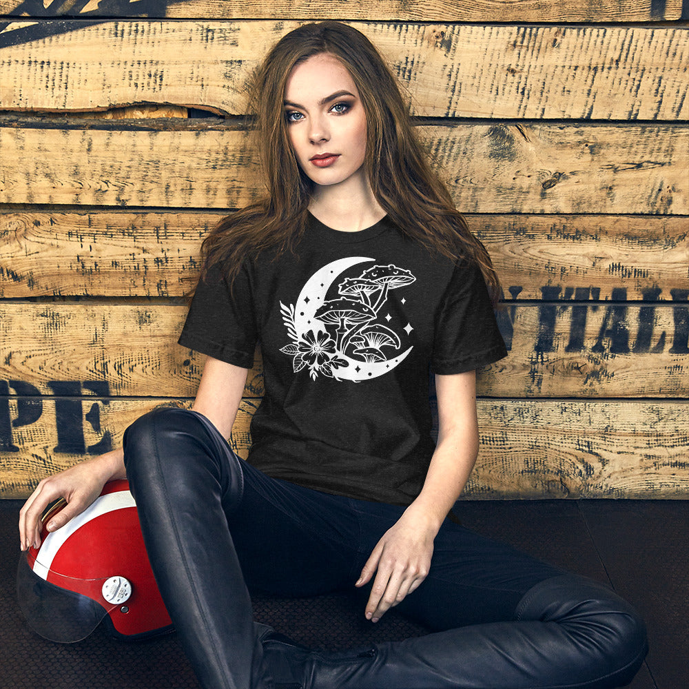 Mushroom Moon Unisex T-Shirt