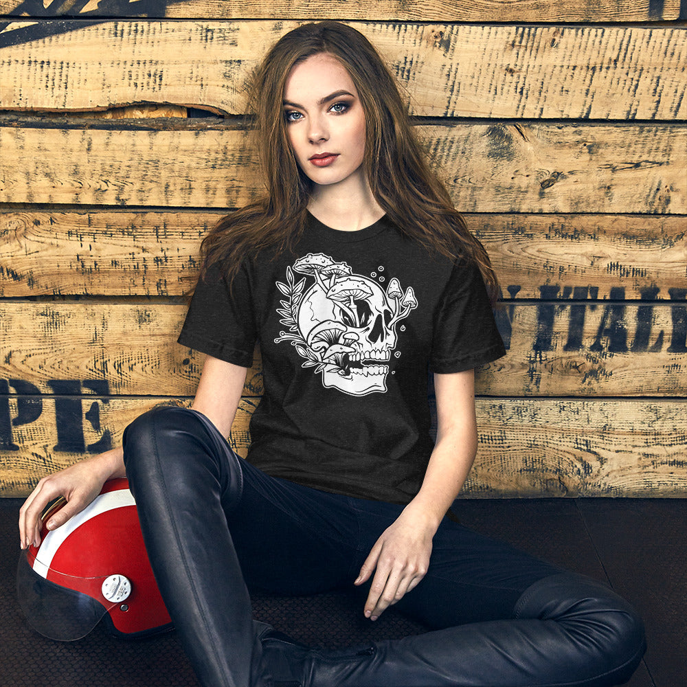 Mushroom Skull Unisex T-Shirt