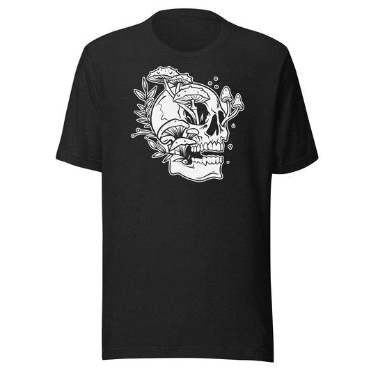 Mushroom Skull Unisex T-Shirt