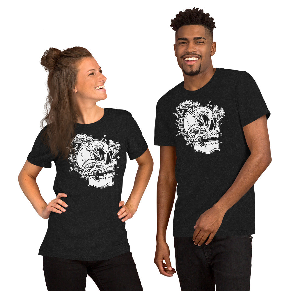 Mushroom Skull Unisex T-Shirt