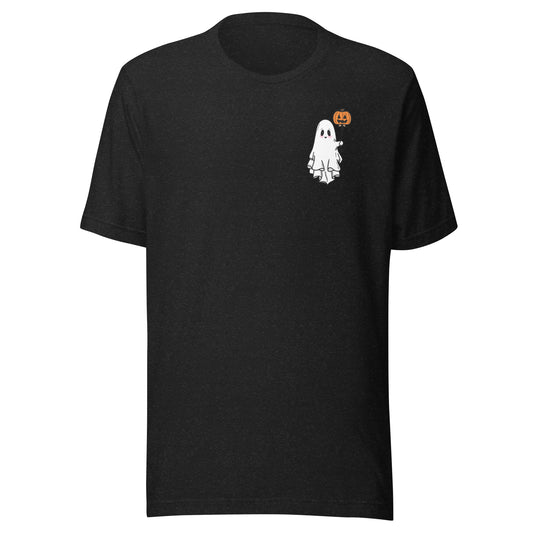 Balloon Ghost Unisex Pocket Style T-Shirt