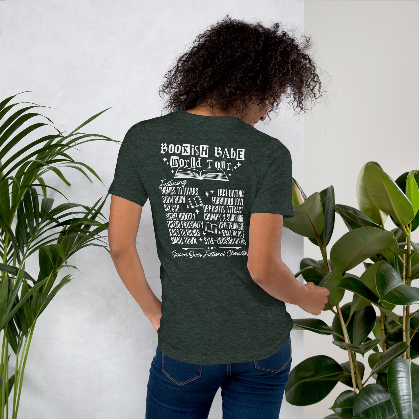 Bookish Babe World Tour Unisex T-shirt