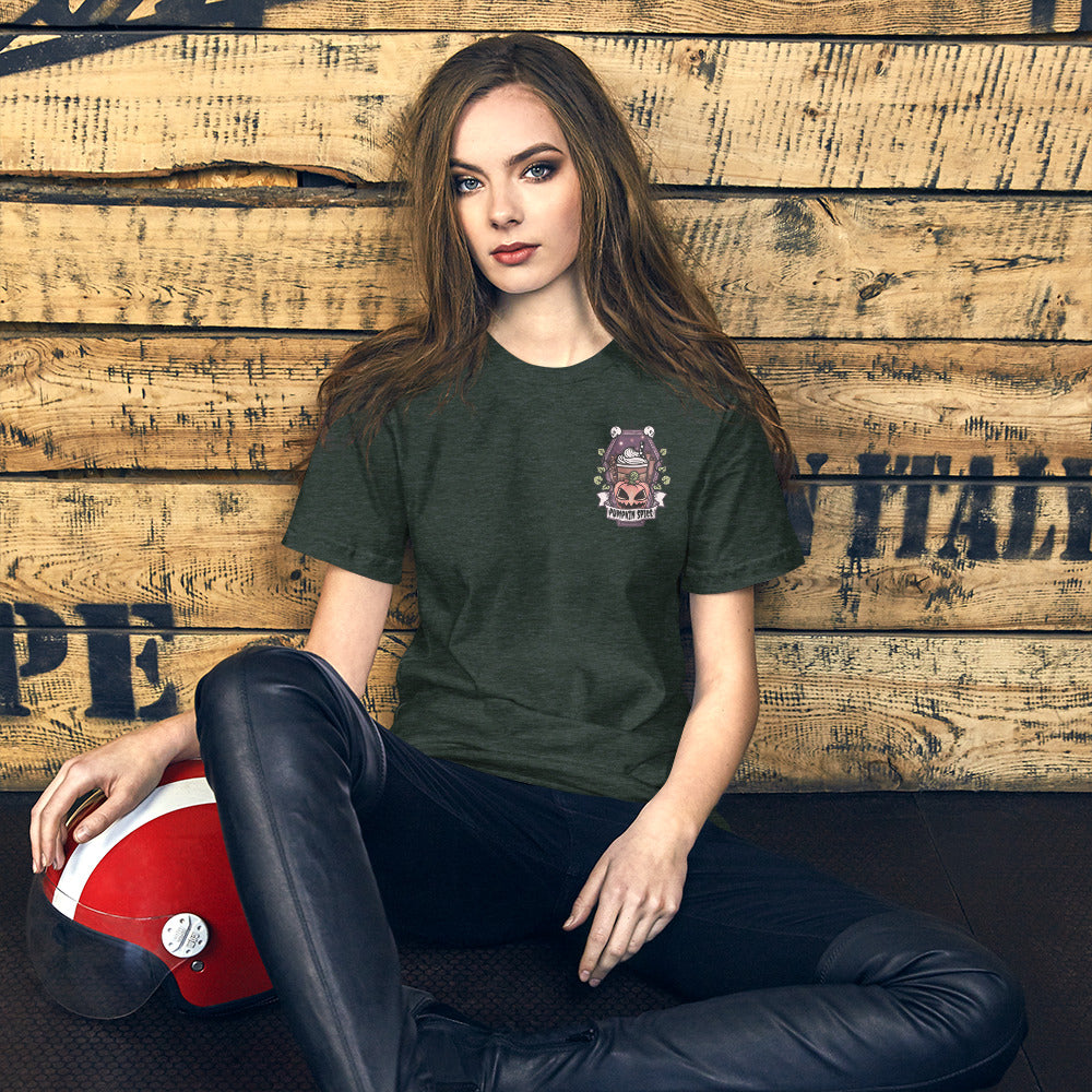 Pumpkin Spice Unisex Pocket Style T-Shirt