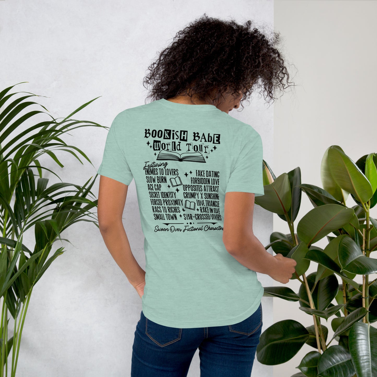 Bookish Babe World Tour Unisex T-shirt