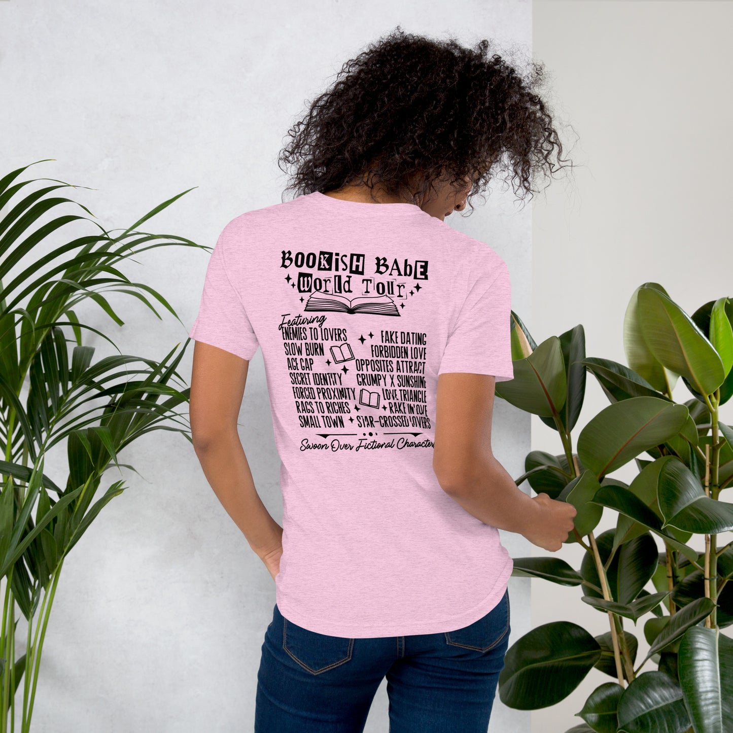 Bookish Babe World Tour Unisex T-shirt