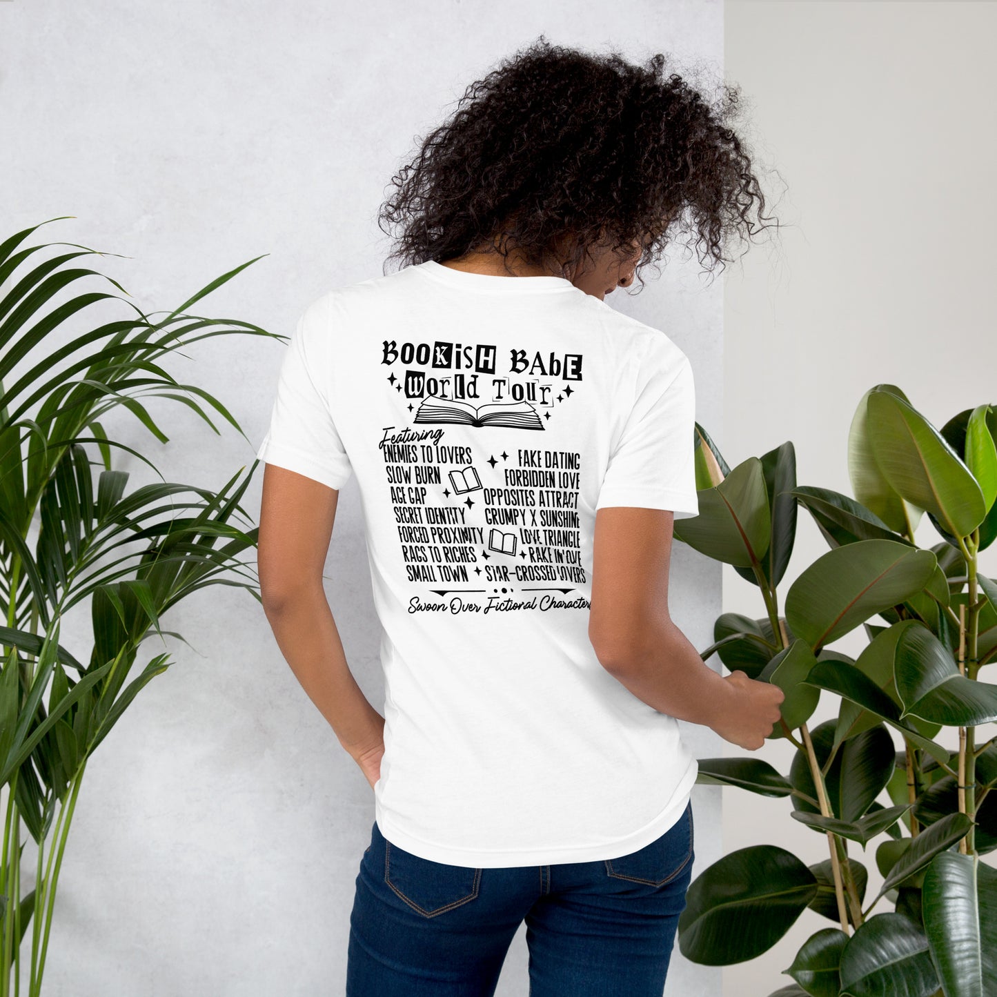 Bookish Babe World Tour Unisex T-shirt