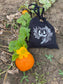 Floral Pumpkin Tote Bag