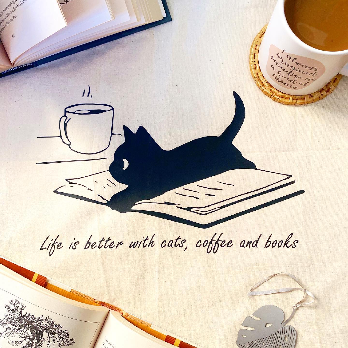 Cosy Cat Tote Bag