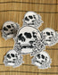 Floral Skull Sticker