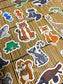 Cartoon Animal Sticker Pack