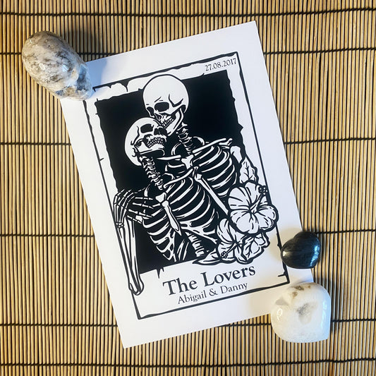 The Lovers Tarot Print