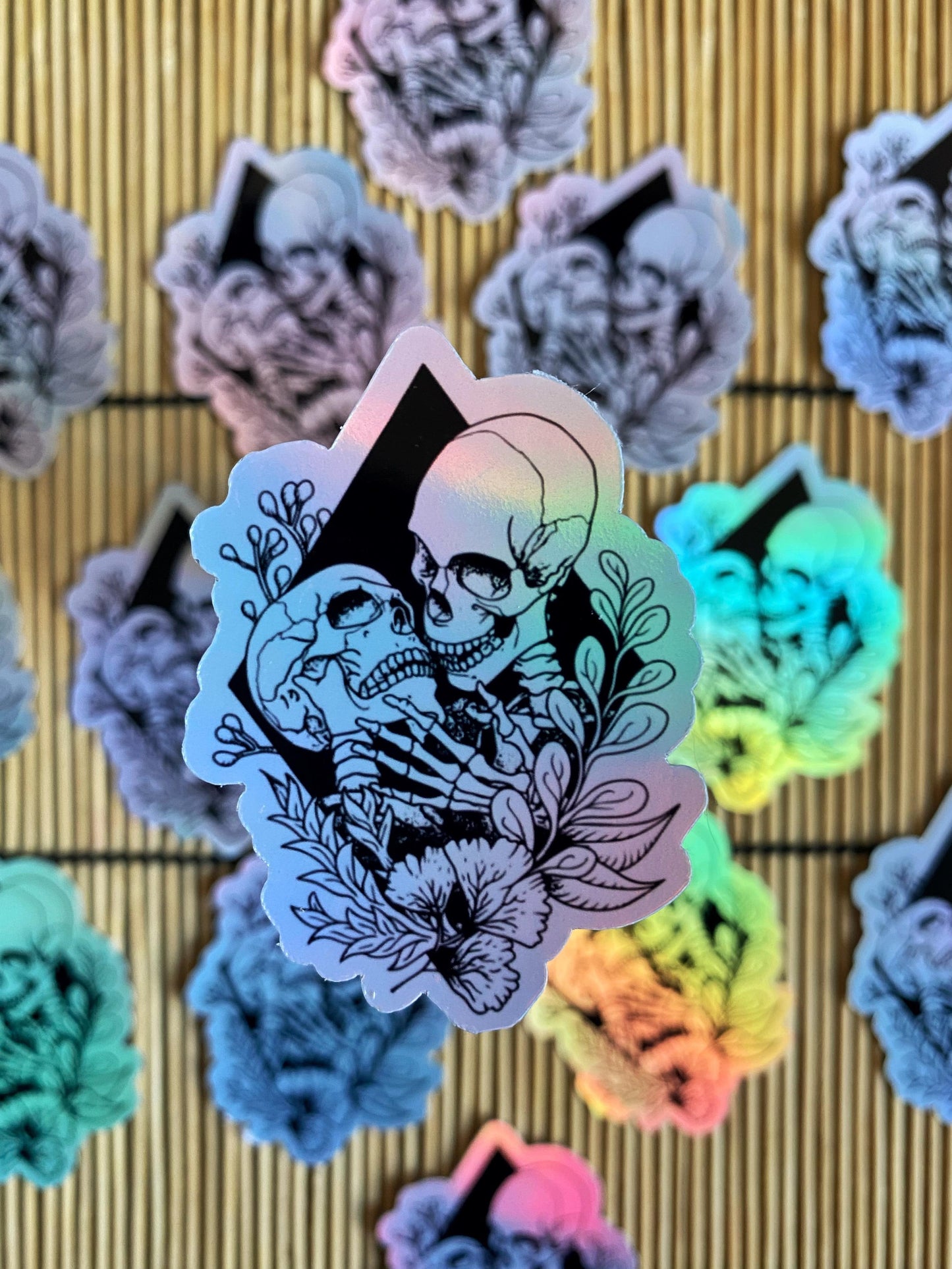 The Skeleton Lovers Sticker