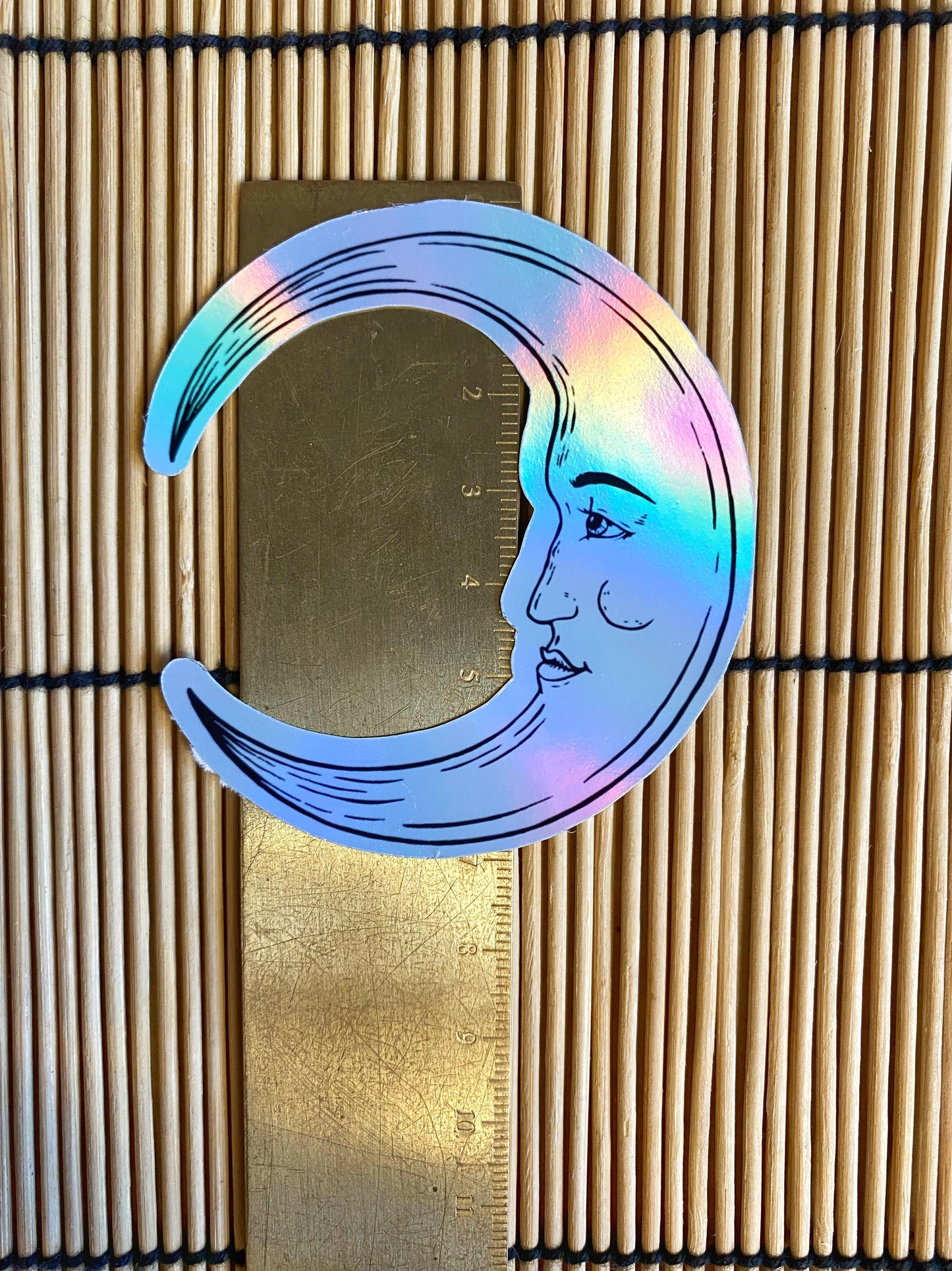 Sun and Moon Face Stickers