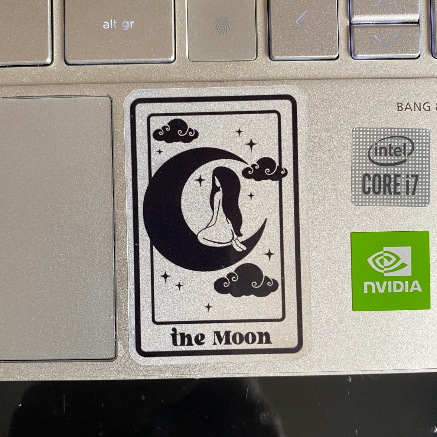 Sun and Moon Tarot Sticker