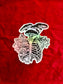 Mushroom Rib Cage Sticker