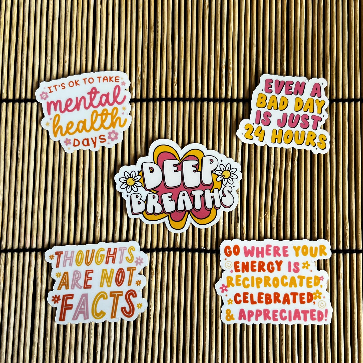 Mental Health Sticker Pack