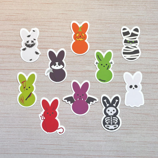 Halloween Peep Sticker Pack