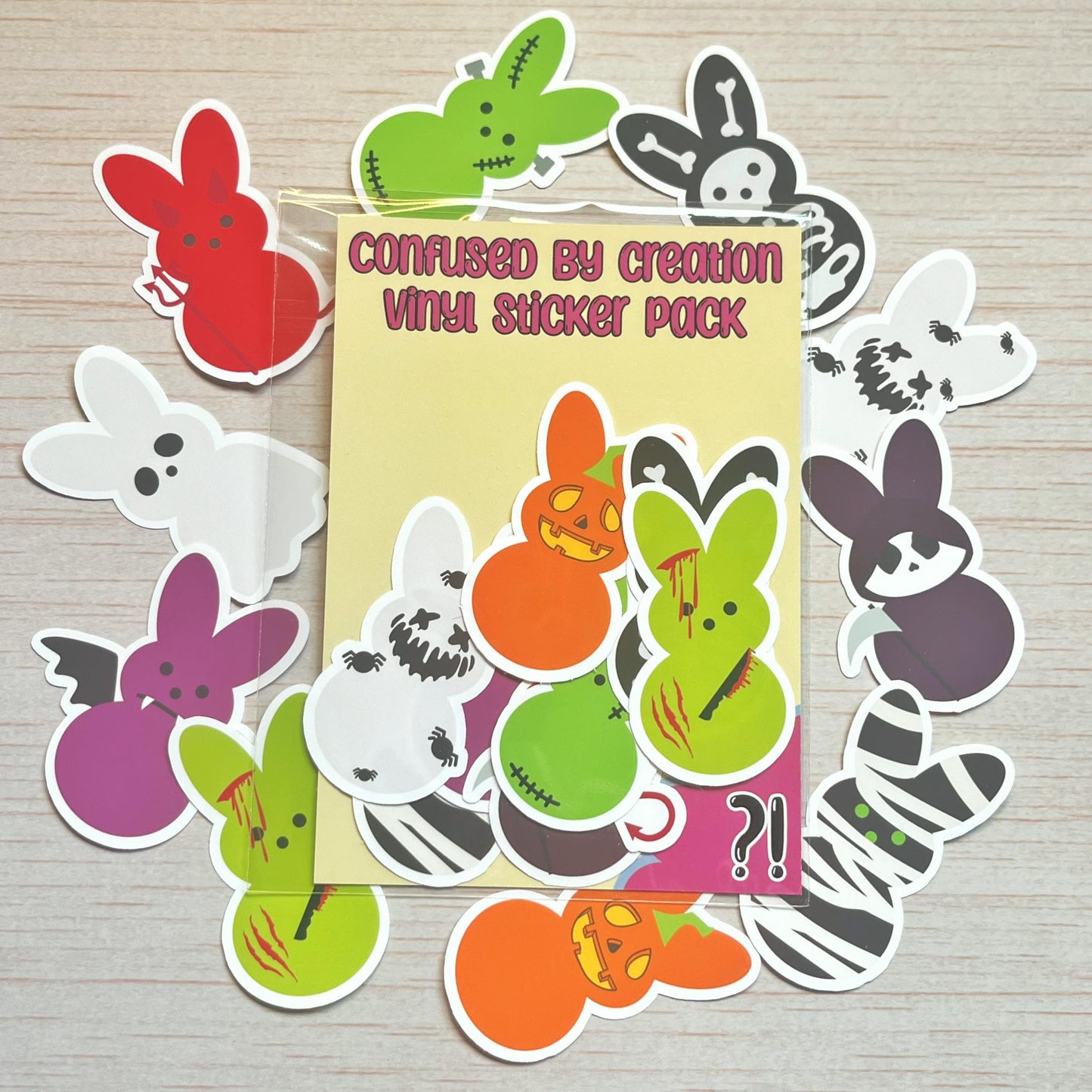 Halloween Peep Sticker Pack