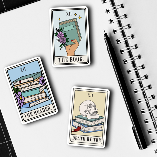 Book Tarot Stickers