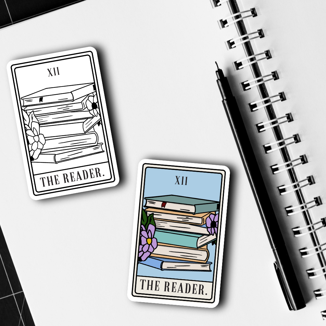 Book Tarot Stickers