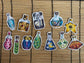 Potion Bottle Vinyl Sticker Pack; 12 Potions