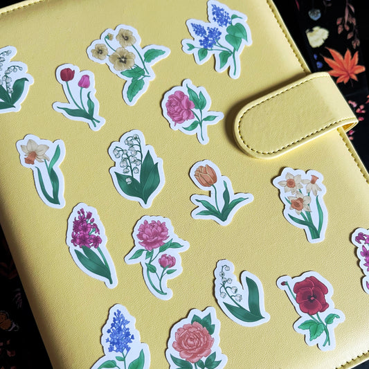 Spring Flowers Sticker Pack