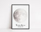 Personalised Individual Moon Phase Print