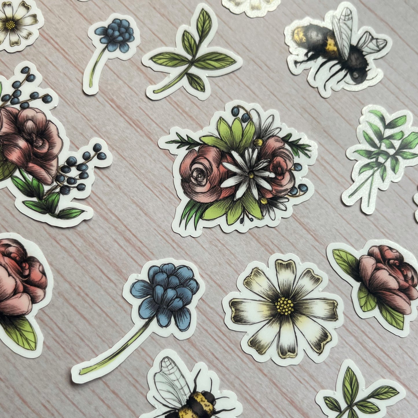 Spring Bees Sticker Pack