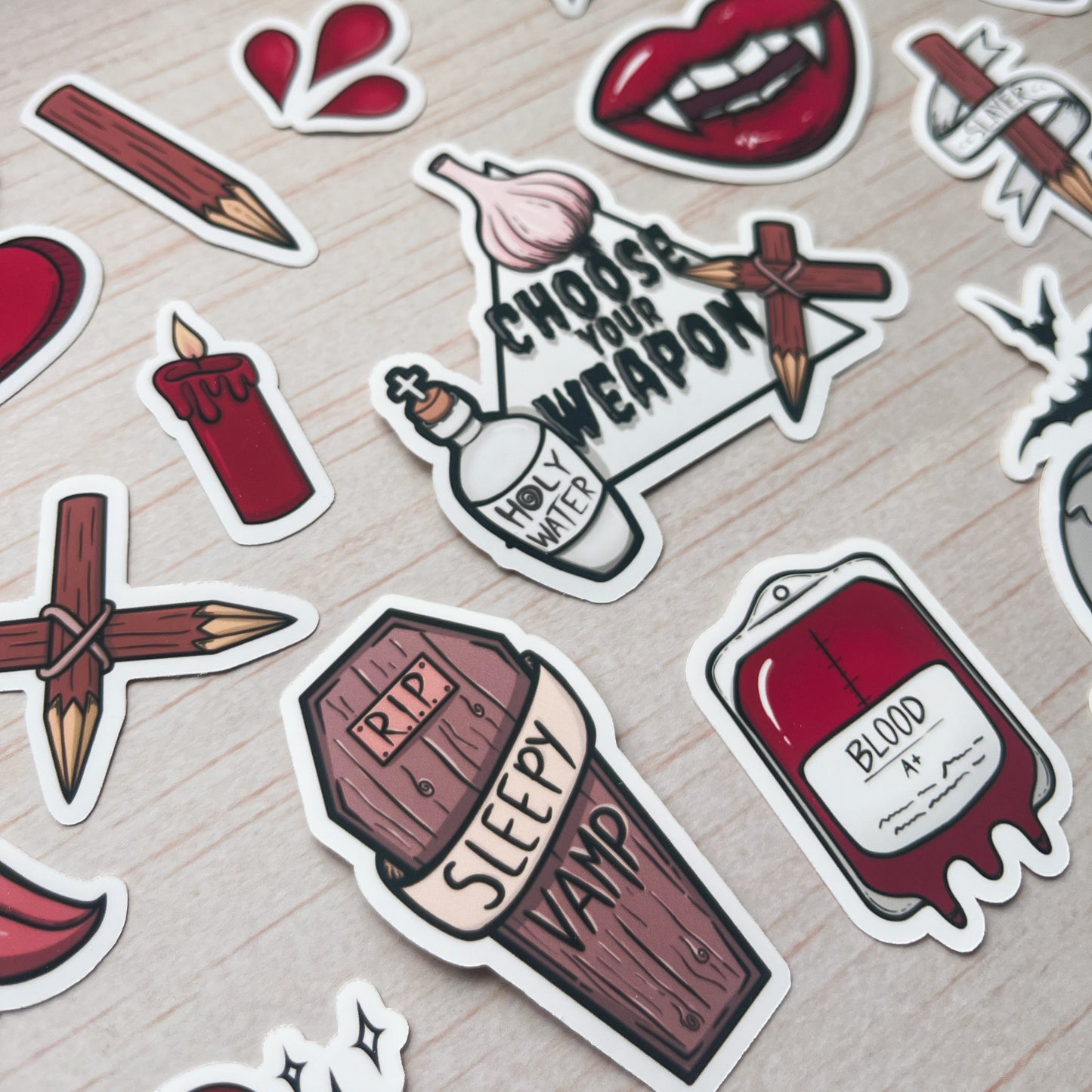 Vampire Sticker Pack