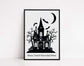 Home Sweet Haunted Home Print: Customisable