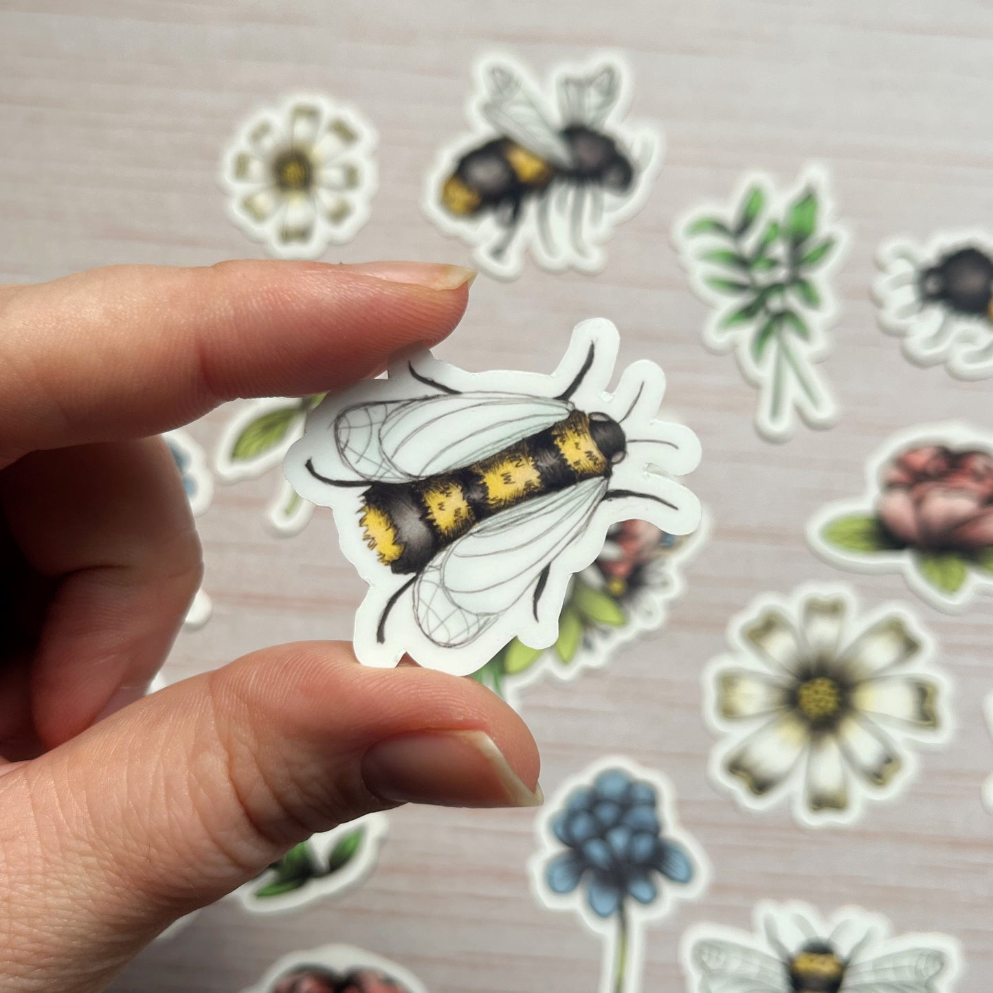 Spring Bees Sticker Pack