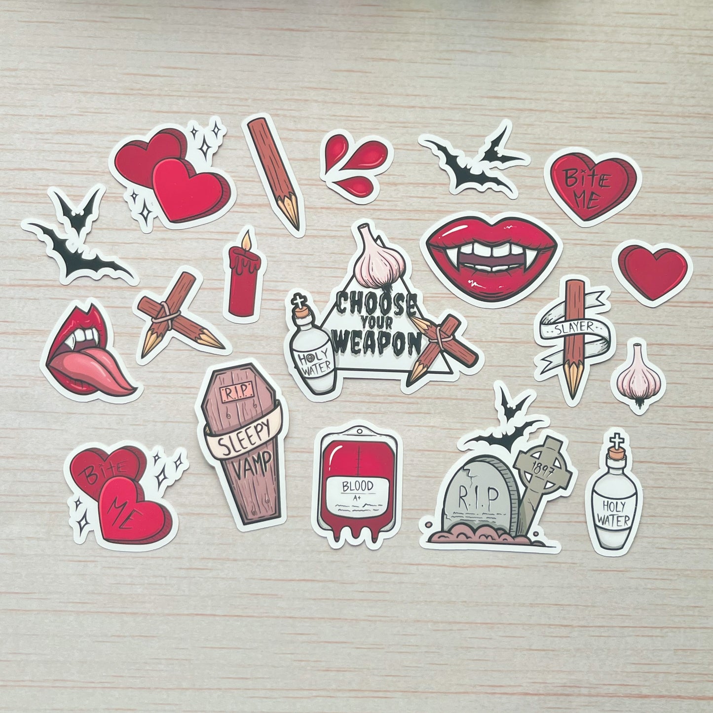 Vampire Sticker Pack