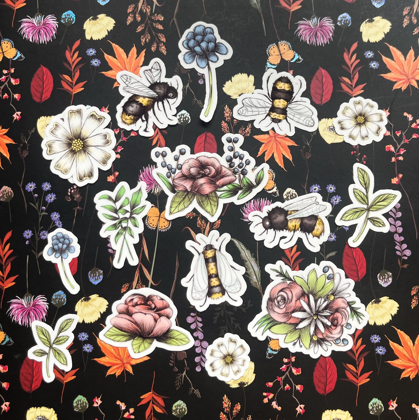 Spring Bees Sticker Pack