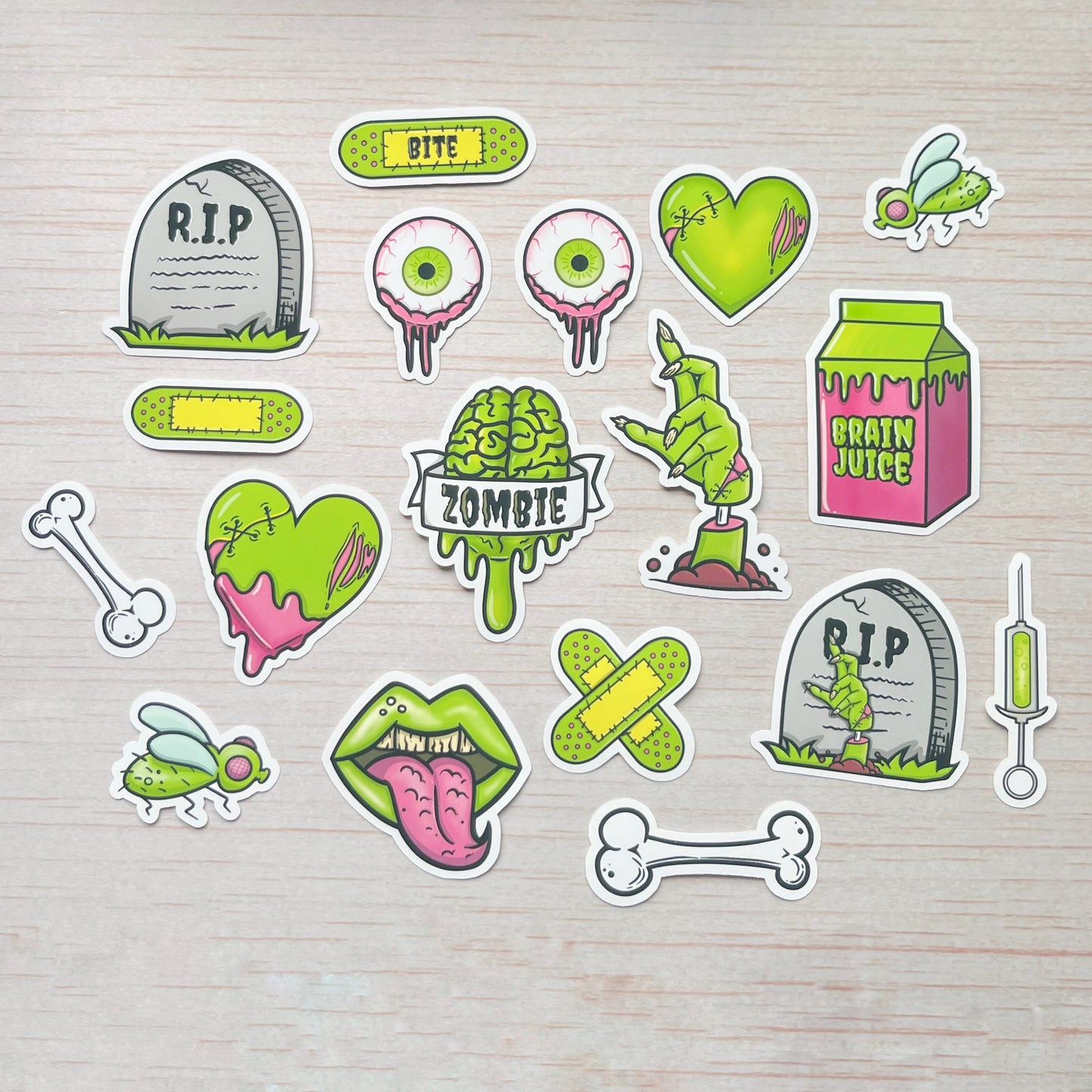 Zombie Sticker Pack