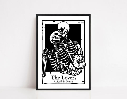 The Lovers Tarot Print